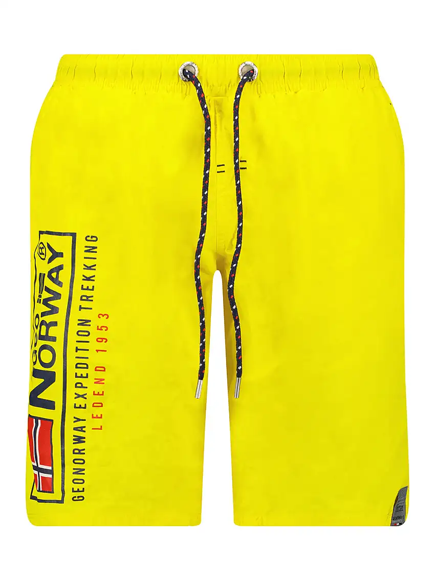 Geographical Norway Bermuda Mare Piscina Corto Giallo Uomo