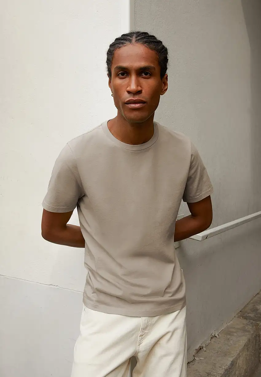 Armedangels - Jaames Sand Stone - T-Shirt