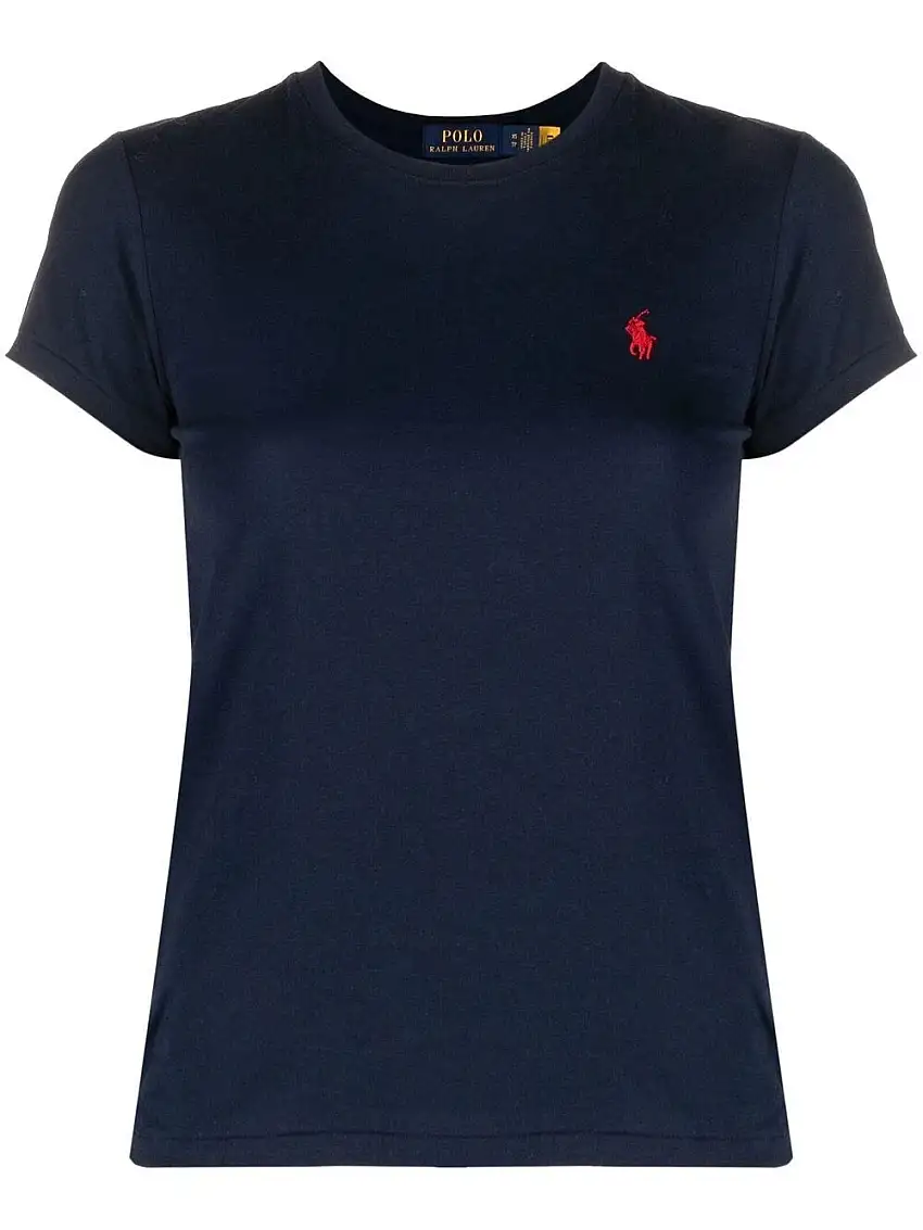 Crew Neck T-shirt With Horse 14529077