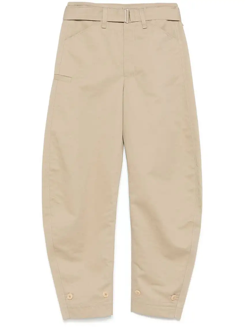 Belted Tapered Pants 78614818
