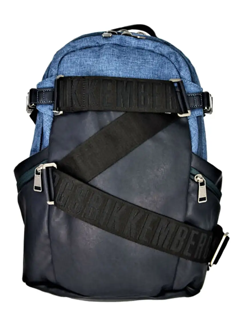 Bikkembergs Db Strap 2 Spallacci Imbottiti Blu Uomo