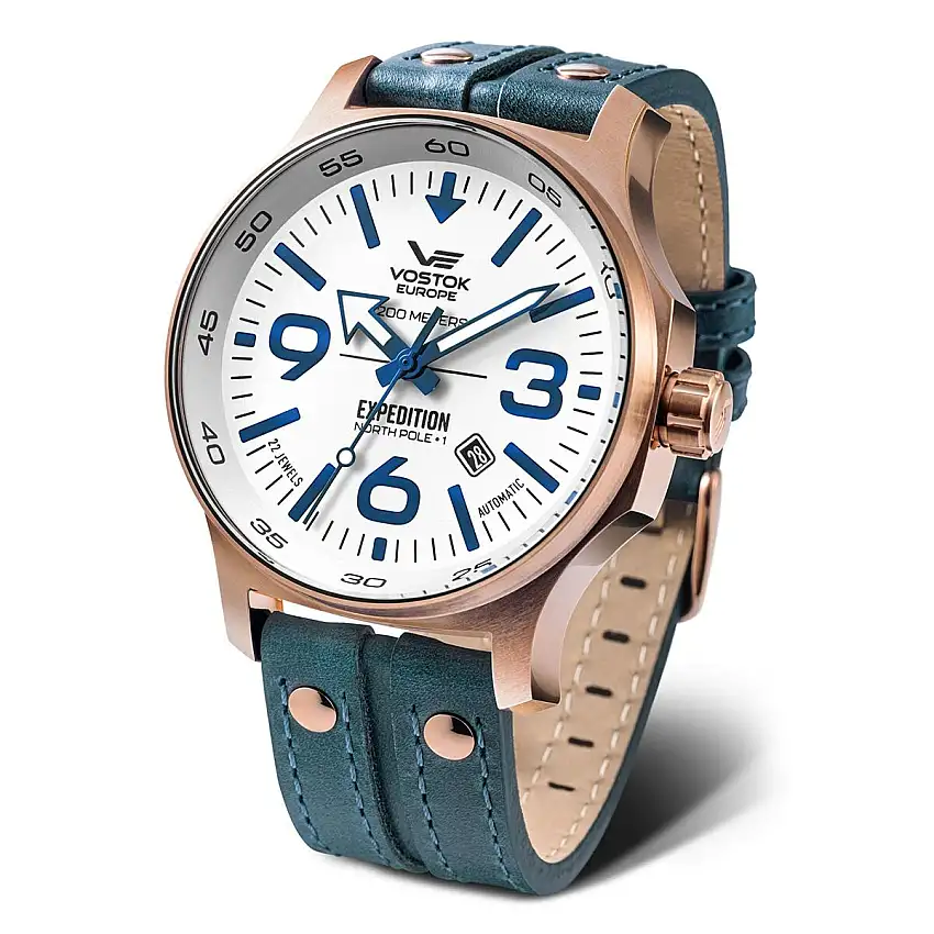 Orologio Uomo Vostok VOSTOK EXPEDITION YN55-595B641 Bianco (Ø 47 mm) 99694112