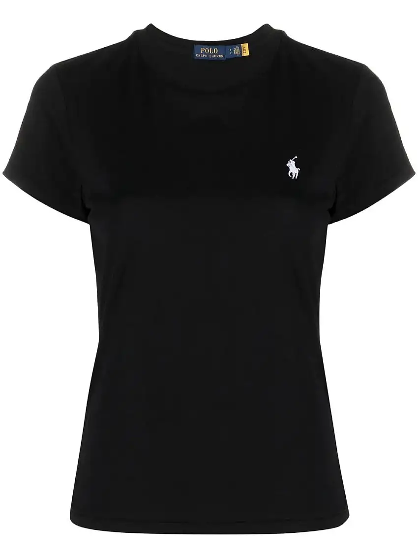 Crew Neck T-shirt With Horse 90498321