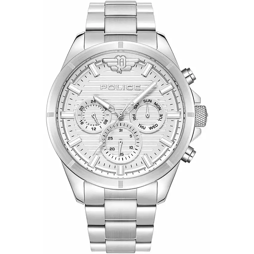 Orologio Uomo Police PEWJK2227805 Argentato 59149783