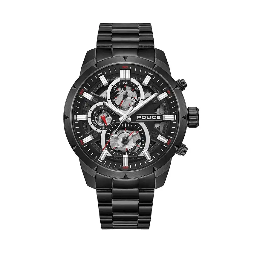 Orologio Uomo Police PEWJK0021806 Nero 91358409