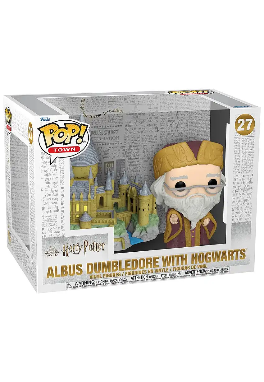 Harry Potter - Dumbledore w/ Hogwarts POP! Deluxe - Funko Pop