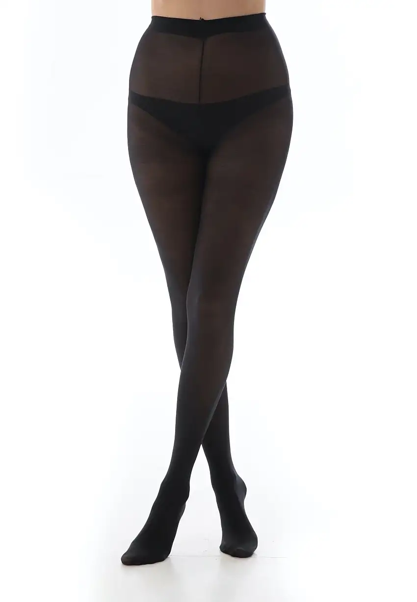 Pamela Mann - 50 Denier Opaque Recycled Yarn Black - Collant
