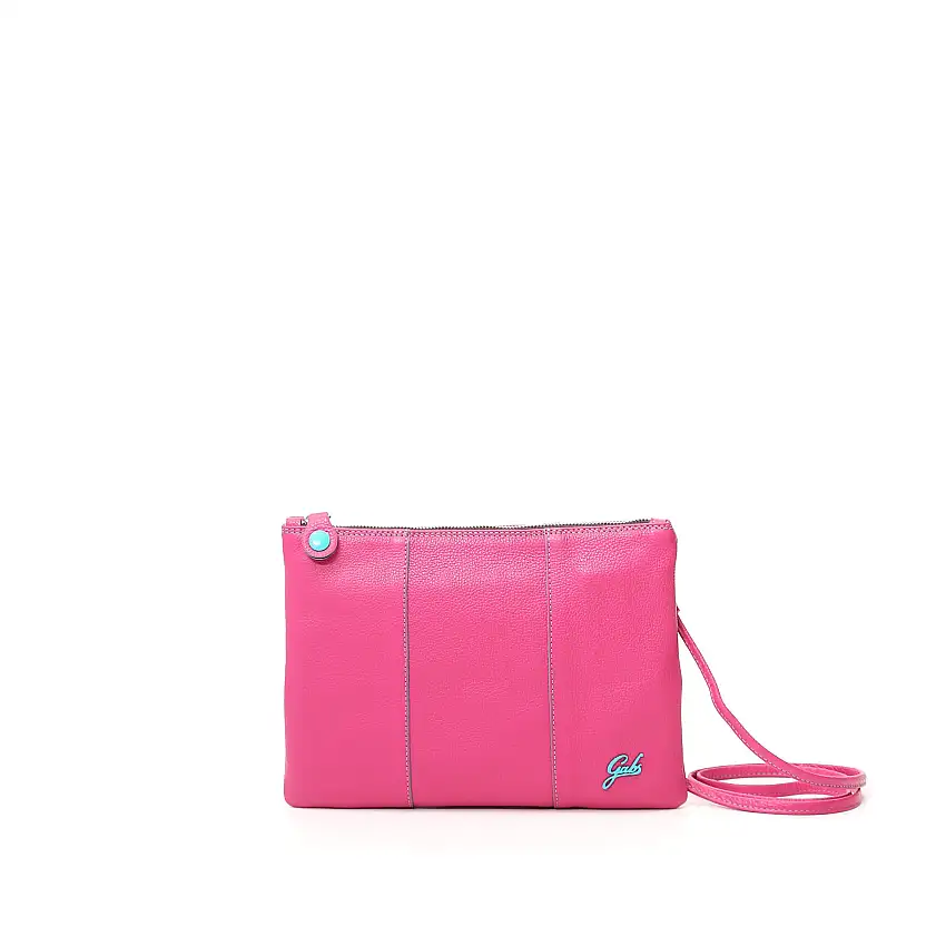 Gabs Borsa con tracolla Pochette in Pelle Rosa Azalea Donna