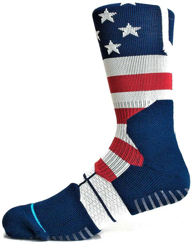 Stance Calze Fusion Basketball Blu Uomo