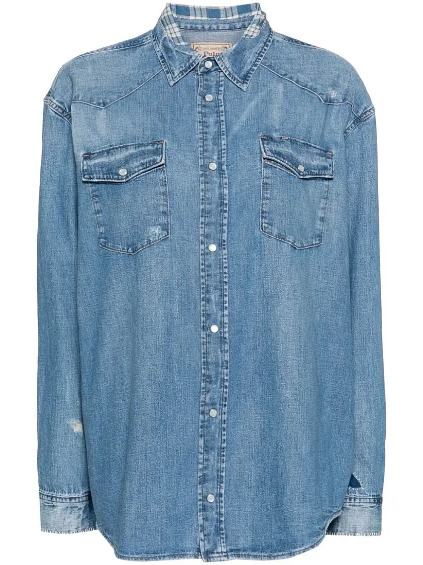 Long Sleeve Button Front Shirt 45549980