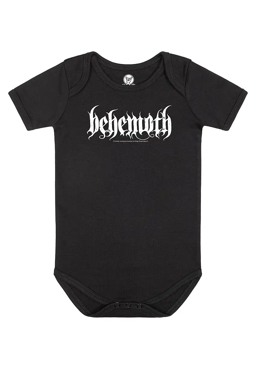 Behemoth - Logo Babygrow Black/White - Bodysuit