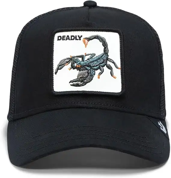 Goorin Bros. Cappelino Baseball Trucker The Farm 'Deadliest Scorpio' Nero Unisex