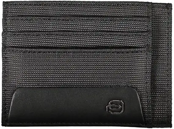 Piquadro Porta carte di Credito Nero Uomo donna OUTPP2762S115R 11x8 cm