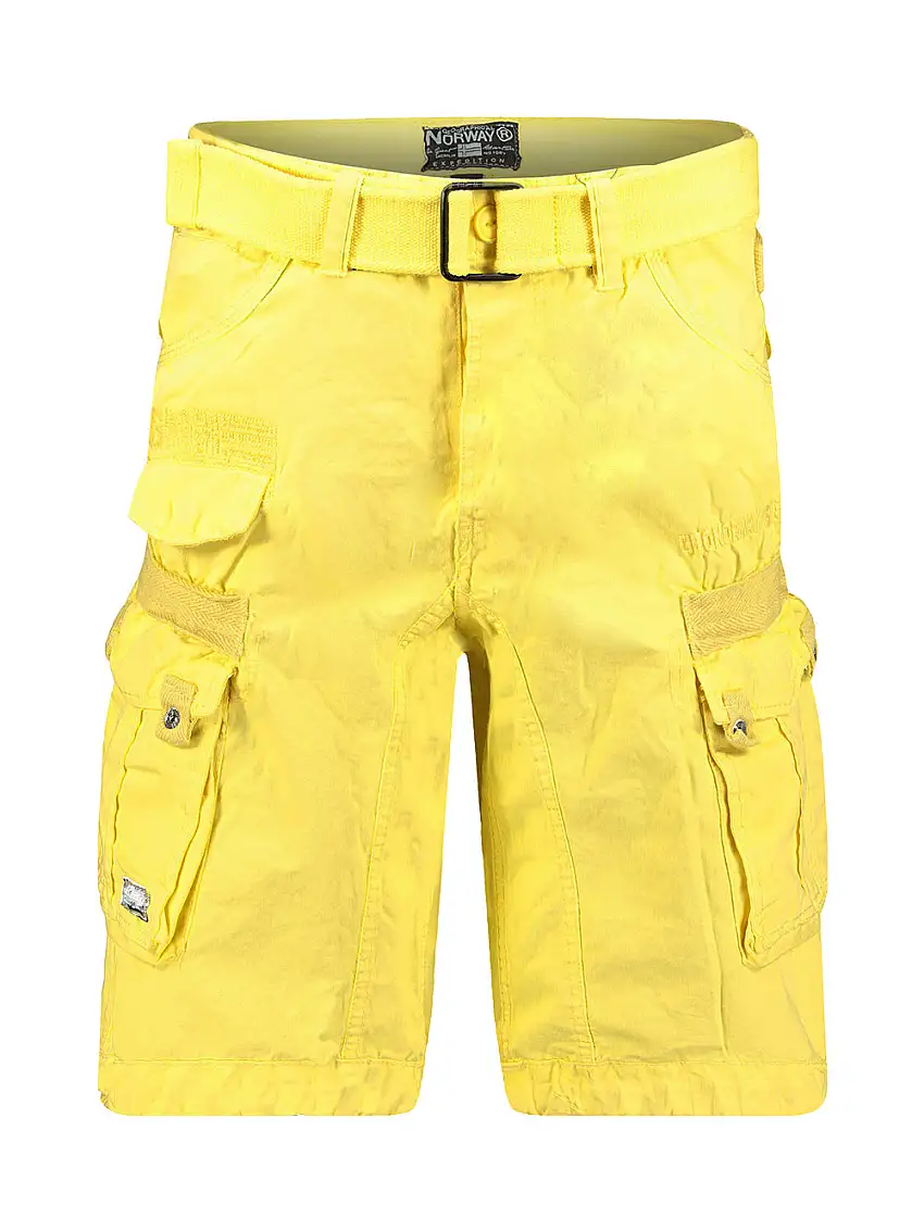 Geographical Norway Pantalone Corto Giallo Uomo
