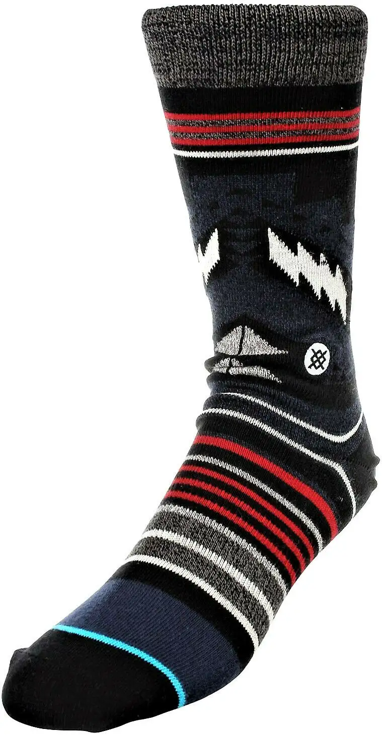 Stance Calze Casual Nero Uomo
