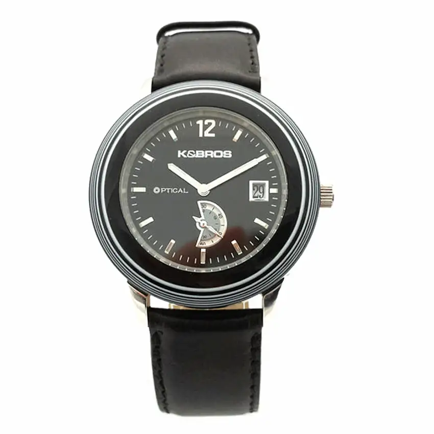 Orologio Uomo K&Bros 9431-1-600 Nero 78286311
