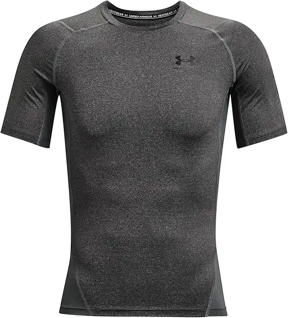 Under Armour maglia t-shirt compressione allenamento corsa uomo men grigio