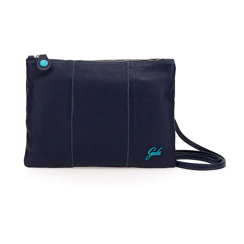 Gabs Pochette Beyonce M Ruga Blu Inchiostro Donna Logo Azzurro
