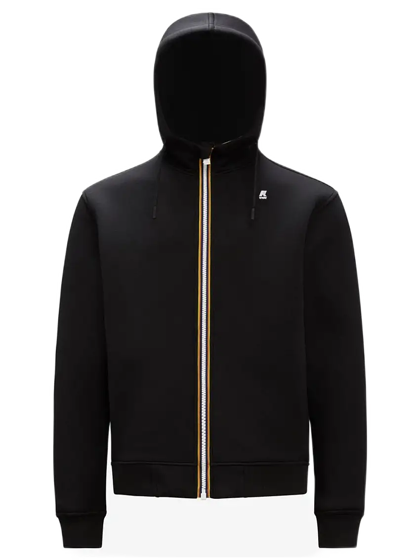 K-way Softshell Scuba Giacca Giubbino Sport Outdoor Nero Uomo