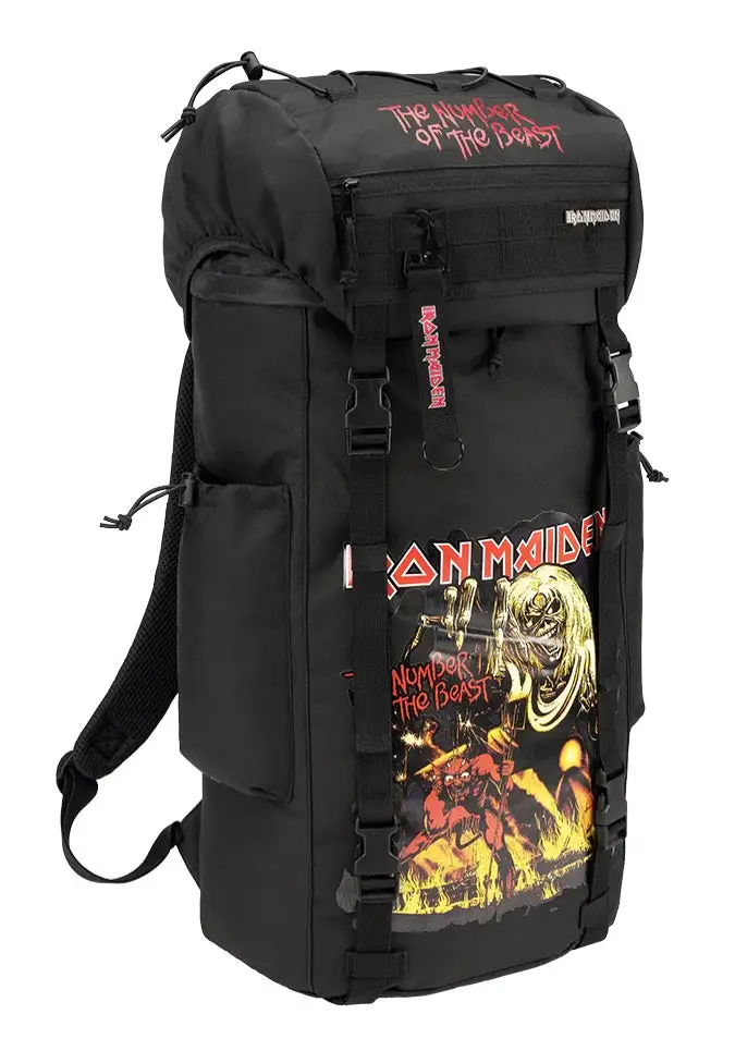 Brandit x Iron Maiden - Festival Black - Zaino