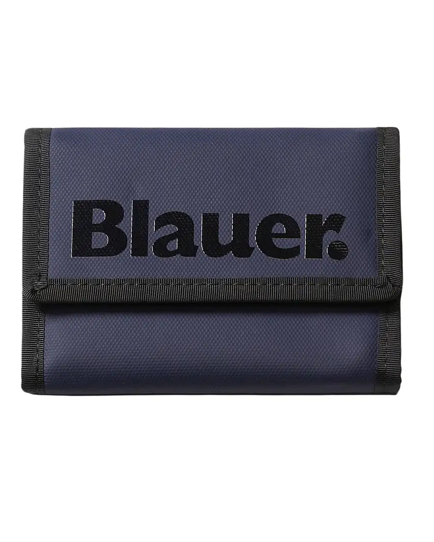 Blauer Portafoglio Strap Donna 13x9x2 Cm Blu Uomo