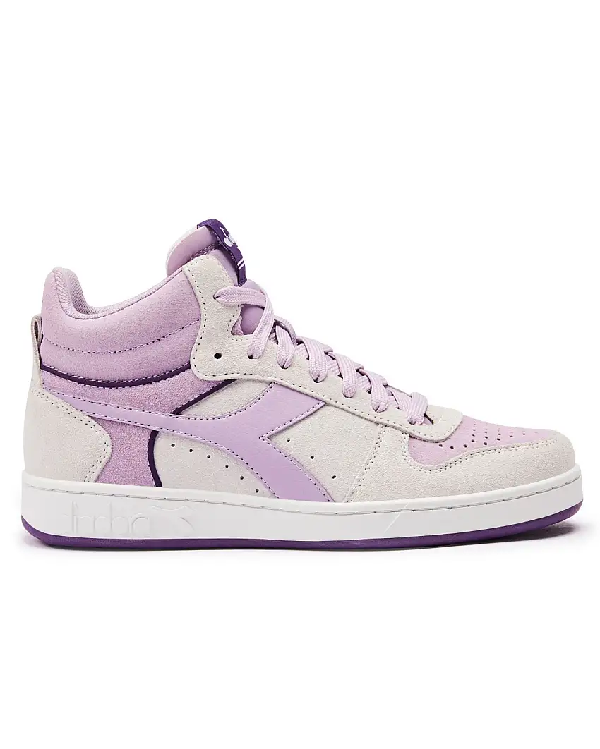 Diadora Magic Basket Demi Suede Wn Bianco Donna