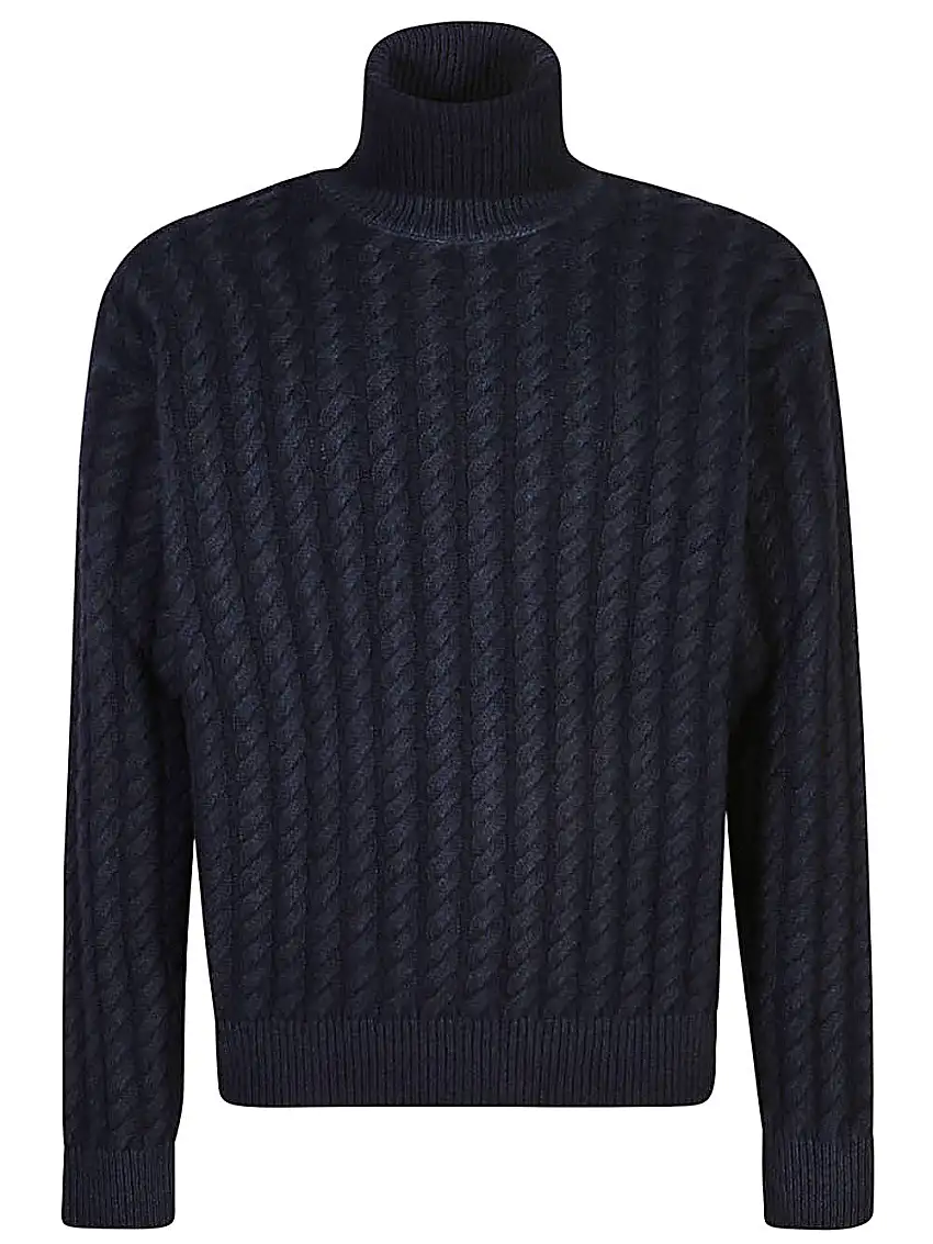 BarenaMaglione a maglia intrecciata