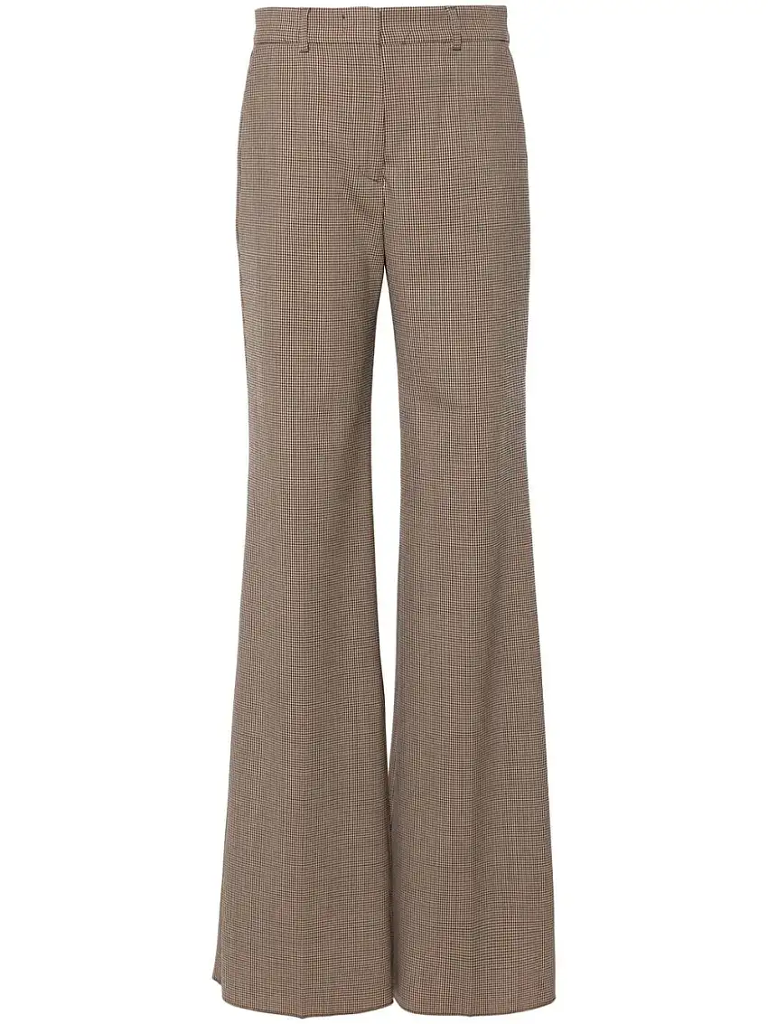 Sport MaxSport Max Wool Blend Pantaloni a gamba svasata