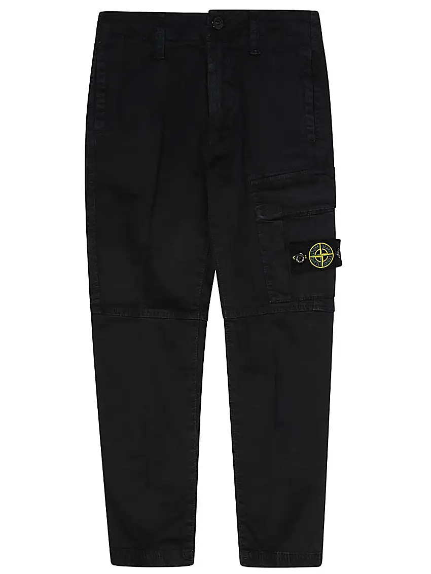 Stone Island JuniorCargo con applicazione Compass