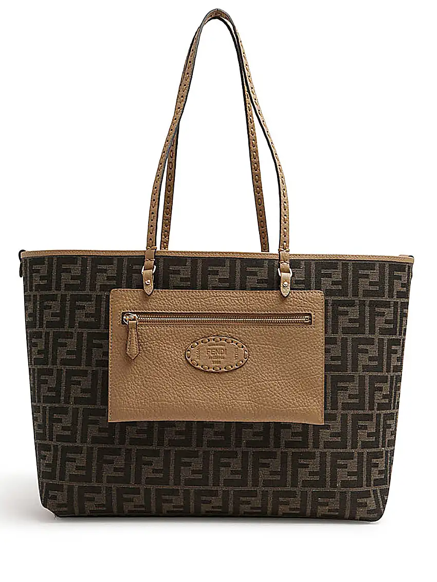 Fendi Borsa Roll LargeShopper Made in Italy