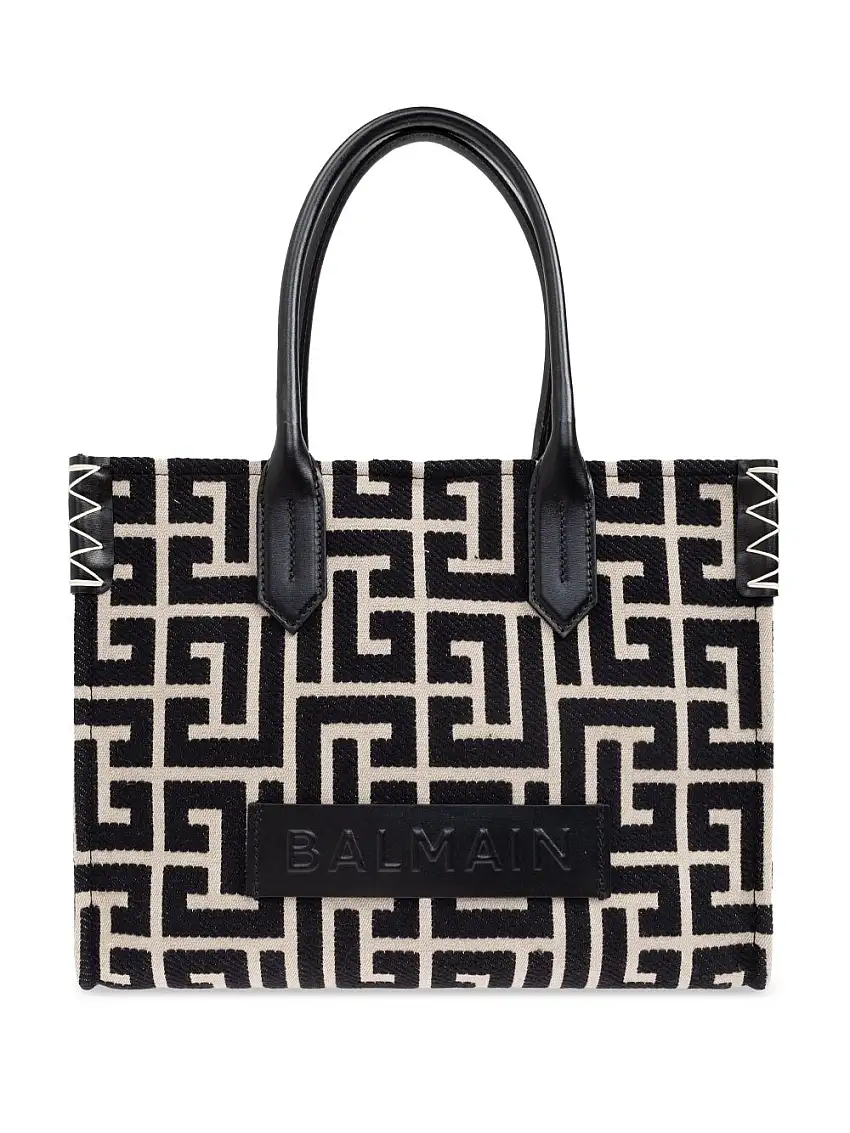 BalmainBorsa tote B-Army  con monogramma