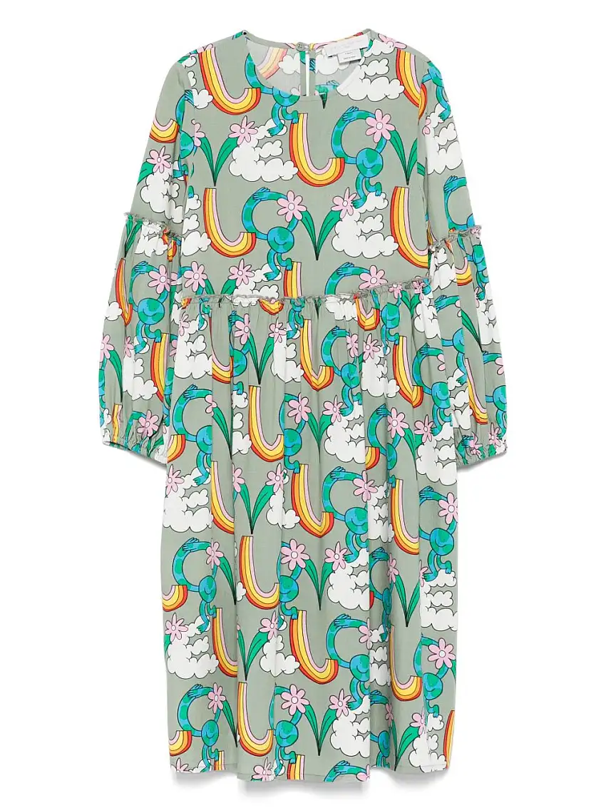 STELLA MCCARTNEY KIDSAbito a Maniche Lunghe con Stampa