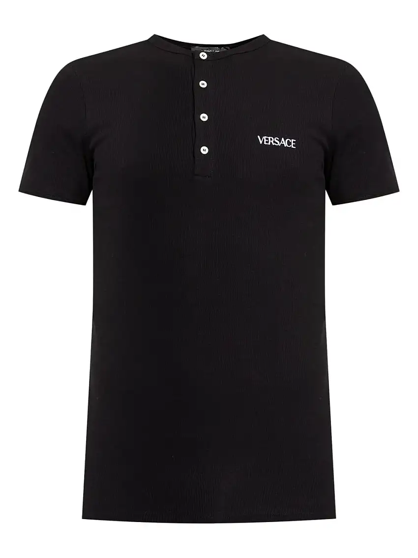 Versace T-shirt con ricamo