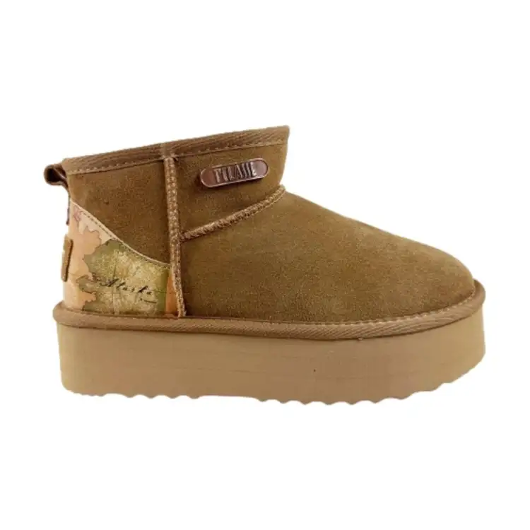 Alviero Martini 1a Classe Z 1262 417B Stivaletto Mammut Donna Geo Classic Natural