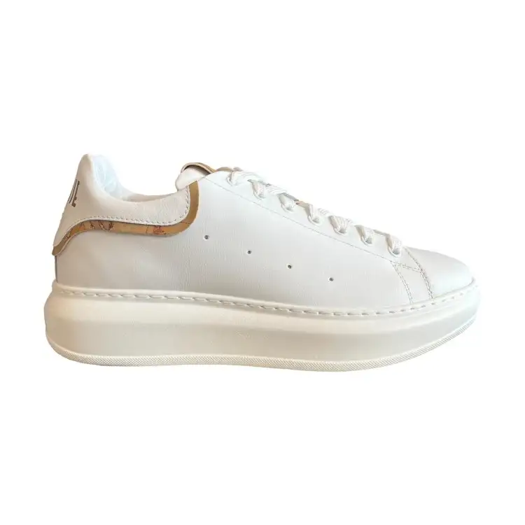Alviero Martini 1a Classe Z U169 578B Sneaker Uomo Stringato Bianco Geo Classic