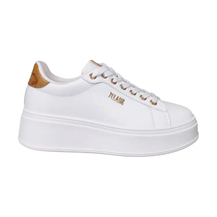 Alviero Martini 1a Classe Z1299 Sneaker Platform Stringato Donna White