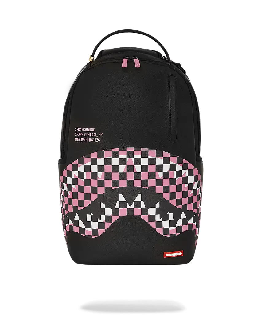 Sprayground Zaino Big Backpack Scuola City Viaggio Shark SATIN B7635