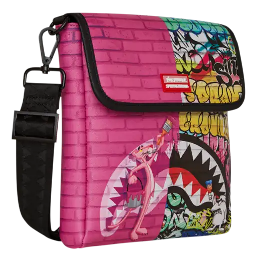 Sprayground Borsello Borsa Messenger Bag Pink Panther Sling B7887