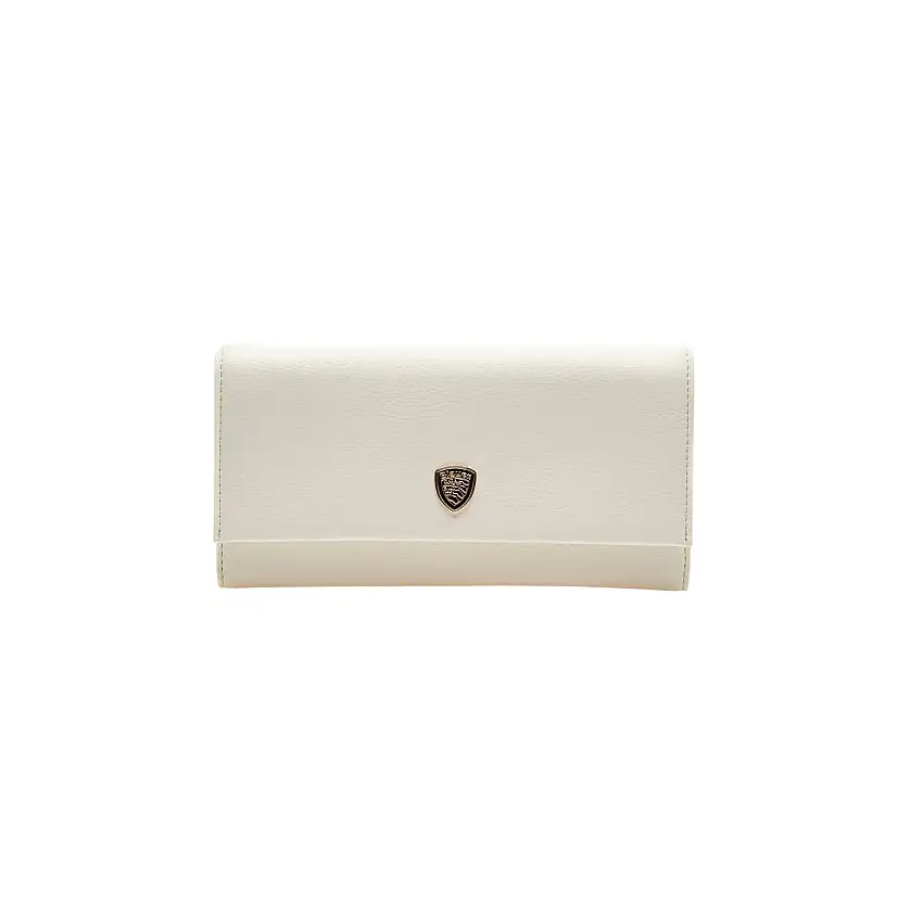 Blauer Portafoglio bottalato donna con Portamonete carte crema Donna 10x20 Cm Fenny03