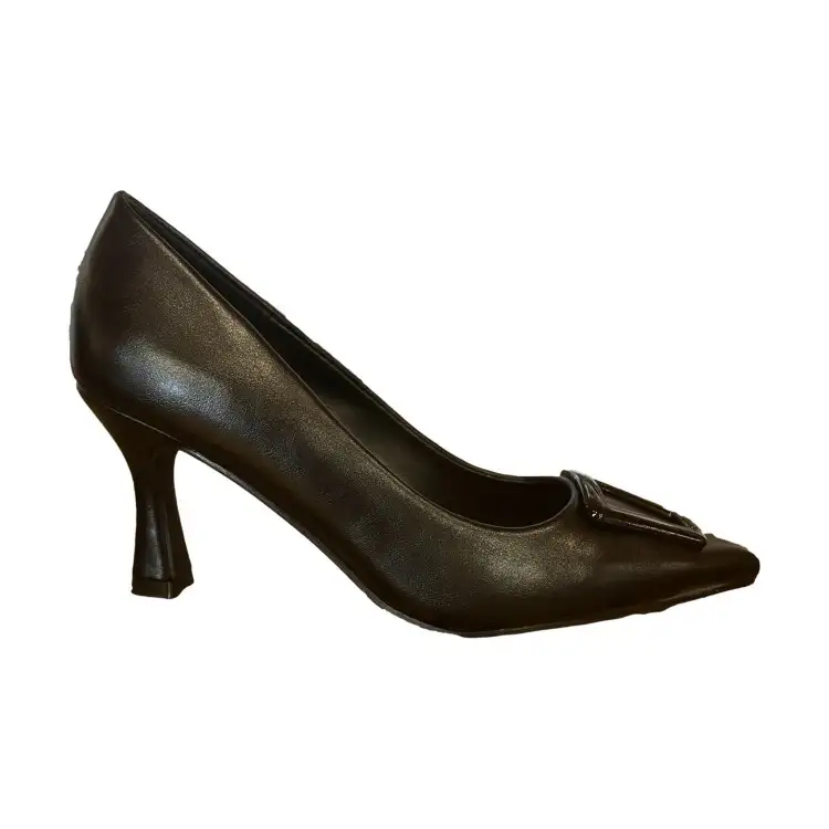 Gold & Gold GP848 Scarpe Donna Décolleté Tacco Medio Black