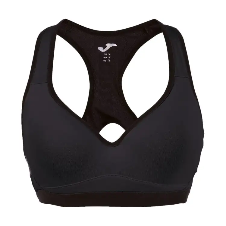 JOMA 900266.100 Reggiseno Sportivo Donna Brama Nero