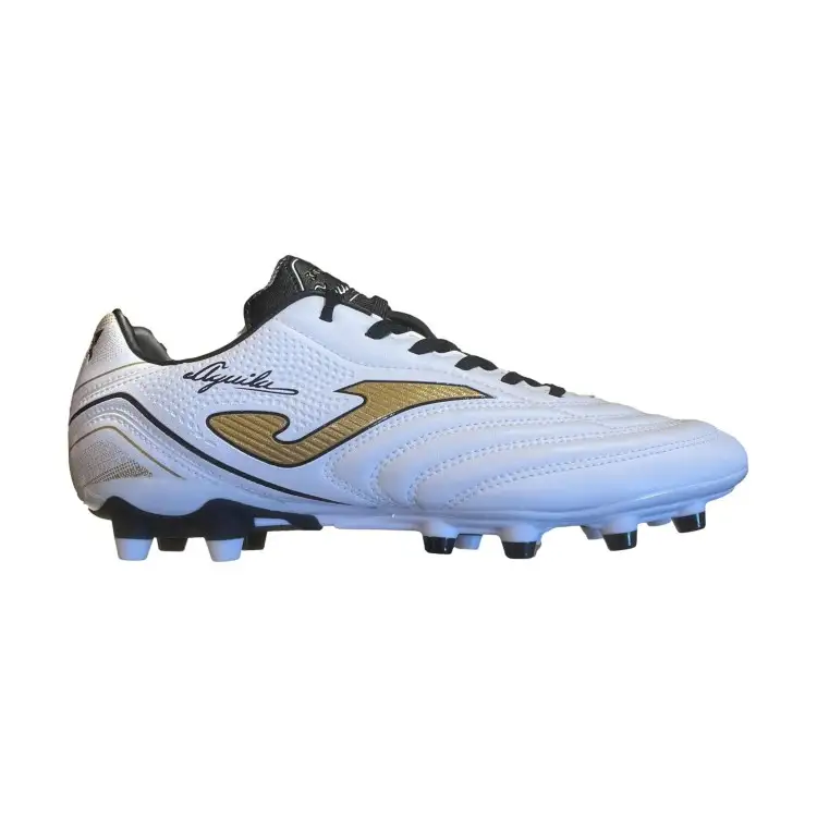 JOMA AGUILA 2502 Firm Ground Scarpe Da Calcio Uomo White/Gold