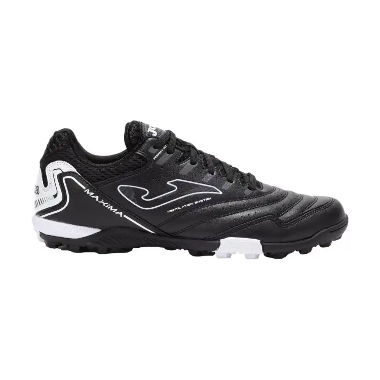 JOMA MAXIMA 2501 Turf Scarpe Da Calcio Uomo Black/White