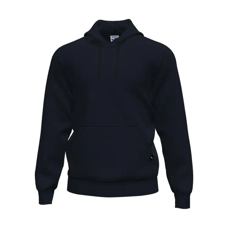Joma 102108 001 Montana Felpa Uomo in Cotone Felpato con Cappuccio Nero
