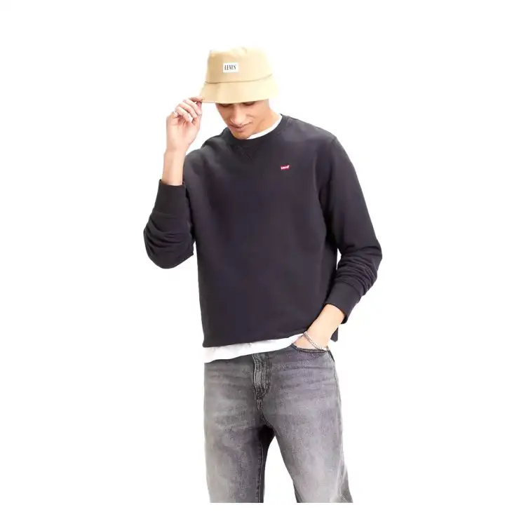 Levi's 35909-0003 THE ORIGINAL HM CREW Felpa Uomo Black