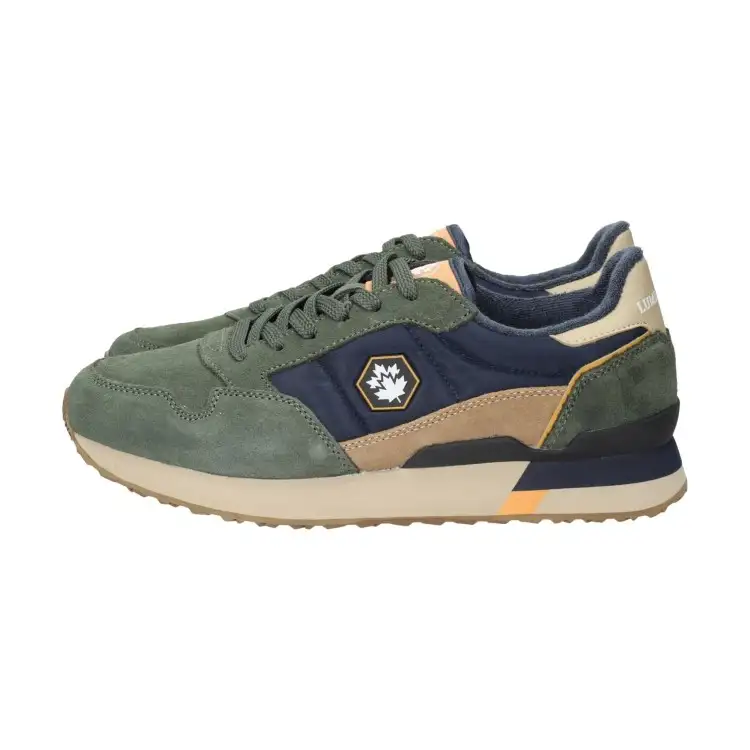 Lumberjack 102216981 WILSON Sneakers Uomo Stringate Blu/Verde