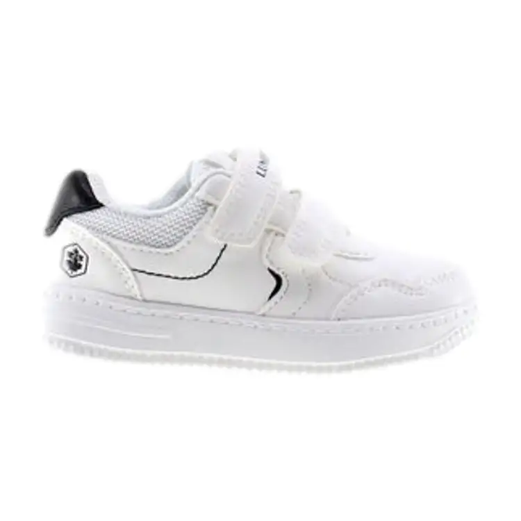 Lumberjack LINOR 102226726 271 Scarpe Sneakers Bambino Doppi Strappi Black White