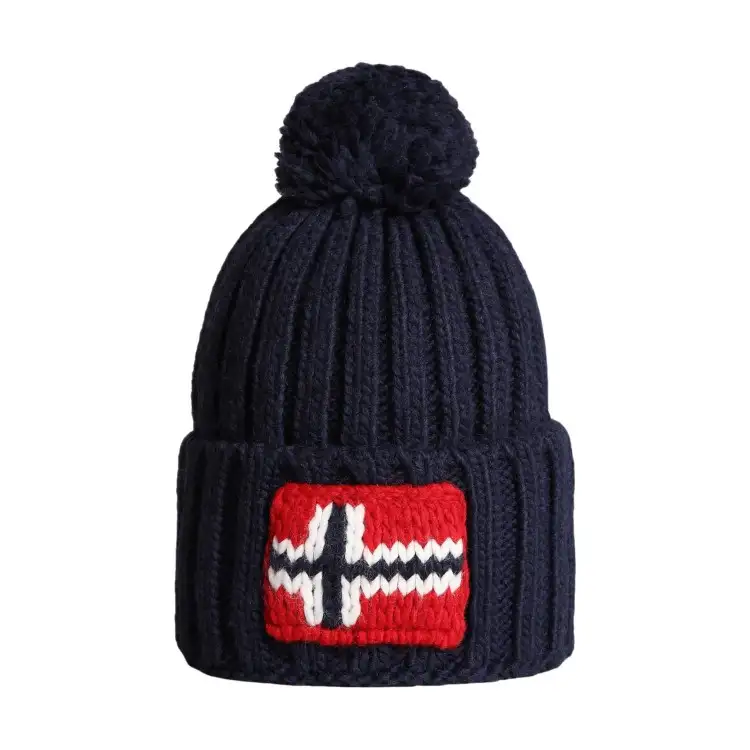 Napapijri NP0A4GKB1761 SEMIURY 5 Cappello Lana Blu Marine