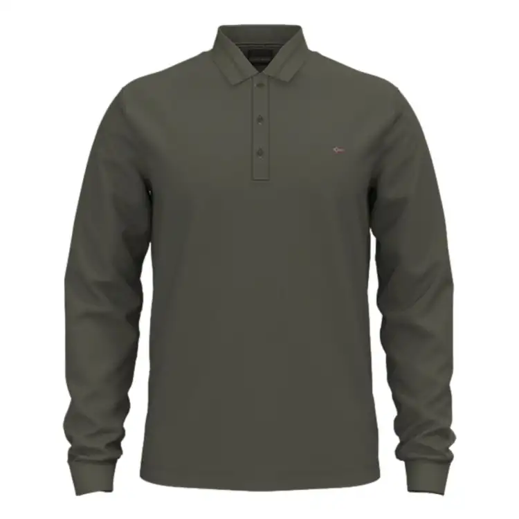 Napapijri  NP0A4I8QG0A1 EALIS LS 1 Polo Uomo Tea Leaf