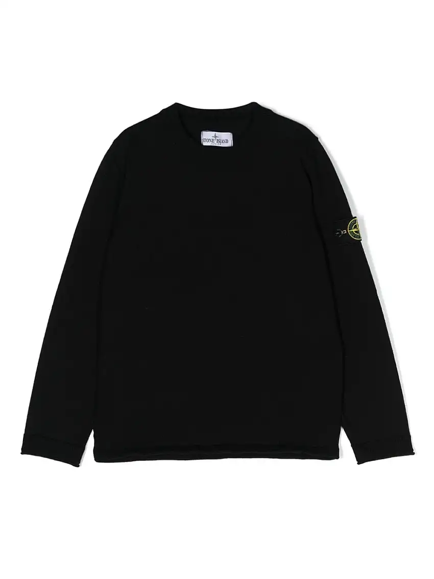 Stone Island JuniorMaglia Compass in cotone